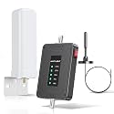 Cell Phone Booster for RV and Truck | Boosts 5G 4G LTE for All U.S. Carriers - Verizon, AT&amp;T, T-Mobile &amp; More on Band 2, 4, 5, 12, 13 and 17 | Easy to Setup | FCC Approved