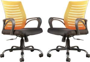 cellbell desire c104 mid back comfortable fabric office executive chair