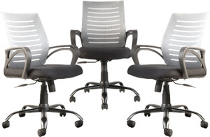 cellbell desire c104 mid back comfortable fabric office executive chair