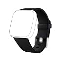 Compatible Strap for Fitbit Versa/Versa 2/Special Edition/Lite Edition (Black)