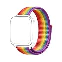 CellFAther Soft Nylon Band Straps Compatible for Fitbit Versa/Versa 2 /Versa SE/Versa Lite (Colorful) (Watch Not Included)