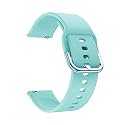 CellFAther Unisex Adult 20mm Silicone Wrist Band Straps Compatible for Amazfit Bip/Lite/GTS/MINI/GTR 42mm -Light Blue