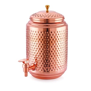 cello co- pura kalash matka copper water dispenser 10liter copper