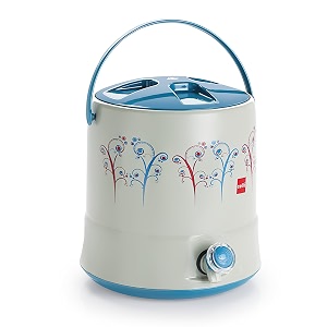 cello cruiser plastic insulated water jug 20 litres blue