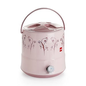 cello cruiser plastic insulated water jug 14 litres pink