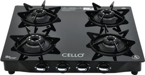 CELLO Dezire Plus 4 Burner Glass Manual