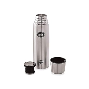 cello easystyle insulated stainless steel flask water bottle for daily use 350 ml  isi certified double wall vacuum insulated 24 hours hot amp cold thermos water bottle for office picnic gym travel