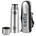CELLO Easystyle Insulated Stainless Steel Flask Water Bottle with Jacket for Daily Use 500 ml | ISI Certified Double Wall Vacuum Insulated 24 Hrs Hot &amp; Cold Thermos Water Bottle for Office Gym Travel