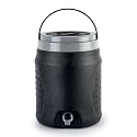 CELLO Igloo Thermos Water Jug for Travel 12 Litre Black | Easy to Fill, Easy to Carry Handle, Keeps Water Cold for Long Hours Twist and Pour Tap Insulated Water Jug for Picnic Home Factory &amp; Workshop