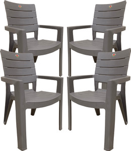 cello jordan armrest plastic outdoor chair