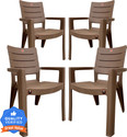 cello Jordan Armrest Plastic Outdoor Chair