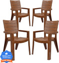 cello Jordan Armrest Plastic Outdoor Chair