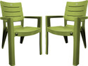 cello Jordan Armrest Plastic Outdoor Chair