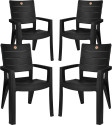 cello Jordan Armrest Plastic Outdoor Chair
