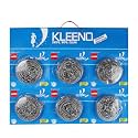 Cello Kleeno Stainless Steel Small Scrub Pad (Silver, Pack of 6)