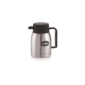 cello livia stainless steel double walled carafe insulated 500ml 1 unit silver