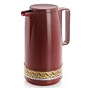 Cello Nexus Plastic Vacuum Flask, 600ml, Brown,1 Piece