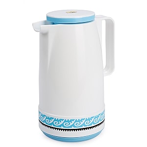 cello nexus plastic vacuum flask 600ml white
