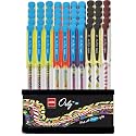 Orly Gel Pens Jar,Pack Of 50,Aesthetic Gel Pen For Students| 0.6Mm Tip Size,Gel Pens Set,Ink Color-Black