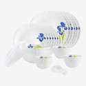 cello Pack of 34 Opalware Dazzle Blue