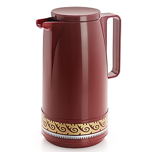 cello plastic nexus vacuum flask 1 l brown