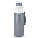 CELLO Puro Funtron 600 | Plastic Water Bottle | Easy Carry Wrist Belt | Keeping Content Cold for Long | 550ml,Pastel Grey
