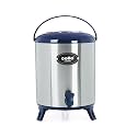 Cello Safari Stainless Steel Jug, 6 Litres, Blue