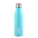CELLO Gem Stainless Steel Water Bottle for Daily Use 900 ml Blue | Easy to Carry &amp; Clean, Rust Proof Leak Proof Freezer &amp; Fridge Safe Single Wall Steel Water Bottle for School Kids, Travel &amp; Office