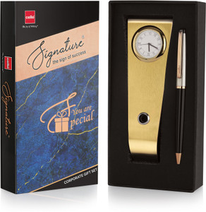 cello signature pen  table watch gift set  perfect present for dad pen gift set