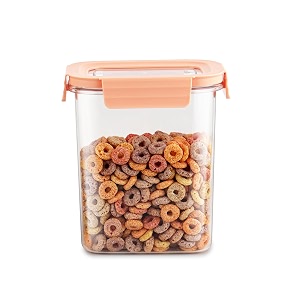cello stylelock pet storage container for kitchen 1510ml baby orange  freezer amp fridge safe stackable airtight kitchen storage container jar box set for biscuit bread coffee fruits pasta flour spices