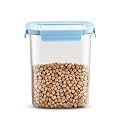 CELLO Stylelock Pet Storage Container for Kitchen 2500 ml Baby Blue | Freezer &amp; Fridge Safe Stackable Airtight Kitchen Storage Container Jar Box Set for Biscuits Bread Coffee Fruits Pasta Flour Spices