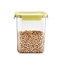CELLO Stylelock Pet Storage Container for Kitchen 2500ml Baby Green | Freezer &amp; Fridge Safe Stackable Airtight Kitchen Storage Container Jar Box Set for Biscuits Bread Coffee Fruits Pasta Flour Spices