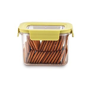cello stylelock pet storage container for kitchen 880 ml baby green  freezer amp fridge safe stackable airtight kitchen storage container jar box set for biscuits bread coffee fruits pasta flour spices