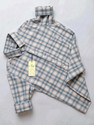 CELLUX Men Checkered Casual Light Blue Shirt