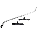 Cen-Tec Systems 94819 Commercial Cleaning Kit with 1-Piece Aluminum S-Wand and Vacuum Tools, 14-Inch, Black