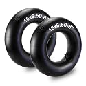 Cenipar 16x6.50-8 Inner Tube 2 Pack, Heavy Duty 16x7.50-8 Lawn Mower Tire Tubes with TR13 Straight Valve Stem, Replacement for Tractor, Garden Cart, Golf Cart, ATV, Wheelbarrow and More
