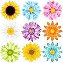 Censen 63 Pcs Sunflower Cutouts 5.1 Inch Bulletin Board Decor, Classic