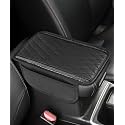 Center Console Cover,Bling Car Accessories for Women,Automotive Armrests,Arm Rest Cover for Car,Middle Console Cover,Suitable for Sedans,Cars,Trucks,SUVs,RVs and Commercial Vehicles (Silver)