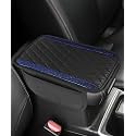 Center Console Cover,Bling Car Accessories for Women,Automotive Armrests,Arm Rest Cover for Car,Middle Console Cover,Suitable for Sedans,Cars,Trucks,SUVs,RVs and Commercial Vehicles (Blue)
