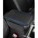 Center Console Cover,Bling Car Accessories for Women,Automotive Armrests,Arm Rest Cover for Car,Middle Console Cover,Suitable for Sedans,Cars,Trucks,SUVs,RVs and Commercial Vehicles (Aqua)