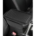Center Console Cover,Bling Car Accessories for Women,Automotive Armrests,Arm Rest Cover for Car,Middle Console Cover,Suitable for Sedans,Cars,Trucks,SUVs,RVs and Commercial Vehicles (Black)