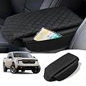 Center Console Cover for Ford Maverick 2022 2023 2024 2025 2026 Armrest Cover Center Console Pad Interior Accessories Car Armrest Seat Box Cover Protector with Pockets Storage Bag