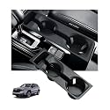 Center Console Cup Holder Inserts for Subaru Forester 2026+, Interior Accessories Silicone Car Cup Holders Covers Protector for 2026+ Forester, Black