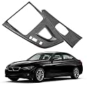 Center Console Gear Shift Panel Cover for BMW F30 F31 F32 F34 F36 328i 320i 335i 330i 435i 420i 430i 440i 425i Interior Decorations Carbon Fiber Style Accessories（Not for F33