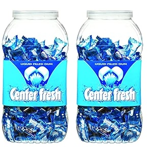 Center Fresh Spearmint Chewing Gum Jar 675
