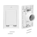 Central Vacuum Square Door Low Voltage Inlet Valve Plate for NuTone Beam