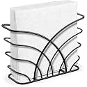 CentraLit Modern Napkin Holder for Dining Table - Kitchen Napkin Holder Tissue Paper Stand for Kitchen, Table, Home Décor, Restaurant, Tissue Dispenser Organizer for Tables, Kitchen (Black)