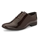 Centrino Men39s Glossy Formal Shoes Lace-Up Design