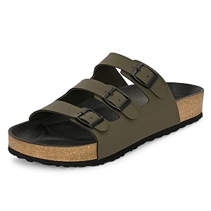 Centrino Mens Berkin-Style Slip-On Sandals Open