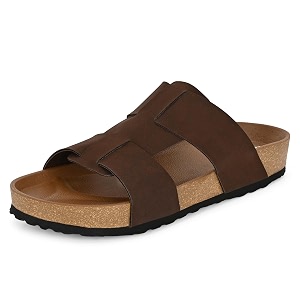 Centrino Mens Berkin-Style Slip-On Sandals Open